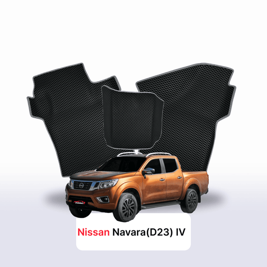 Fußmatten EVA für Nissan Navara (D23)(Frontier) IV gen 2014-2026 jahr PICK-UP doppelkabine