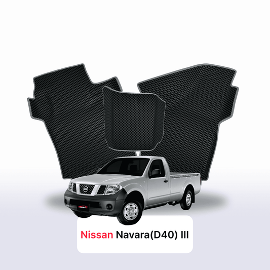 Fußmatten EVA für Nissan Navara(D40)(Frontier) III gen 2004-2015 jahr PICK-UP einzelkabine