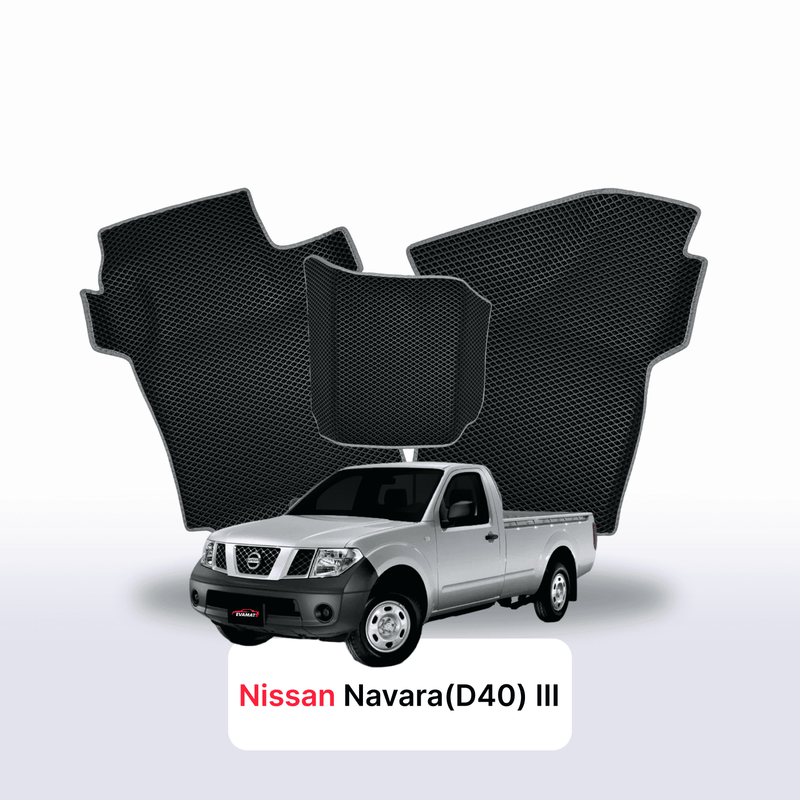 Fußmatten EVA für Nissan Navara(D40)(Frontier) III gen 2004-2015 jahr PICK-UP einzelkabine