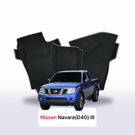 Fußmatten EVA für Nissan Navara (D40)(Frontier) III gen 2004-2015 jahr PICK-UP extrakabine
