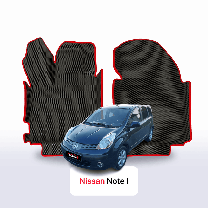 Fußmatten EVA für Nissan Note I gen 2006-2012 jahr MINIVAN