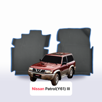 Fußmatten EVA für Nissan Patrol(Y61) III gen 1997-2014 jahr SUV 3 türer