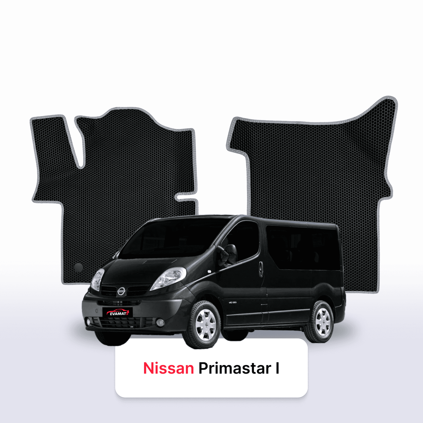 Fußmatten EVA für Nissan Primastar I gen 2002-2014 jahr MINIVAN