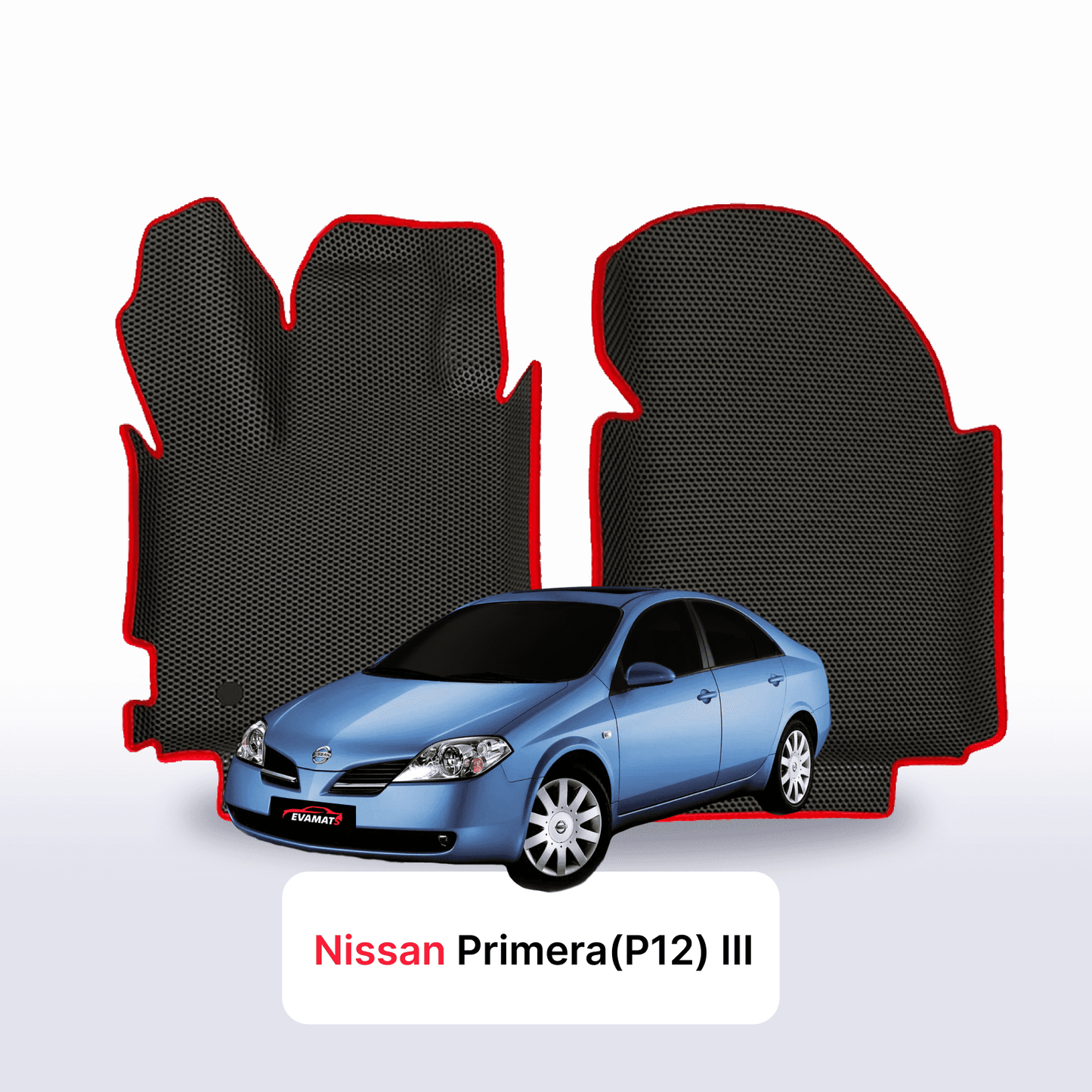 Fußmatten EVA für Nissan Primera(P12) III gen 2001-2008 jahr LIMOUSINE