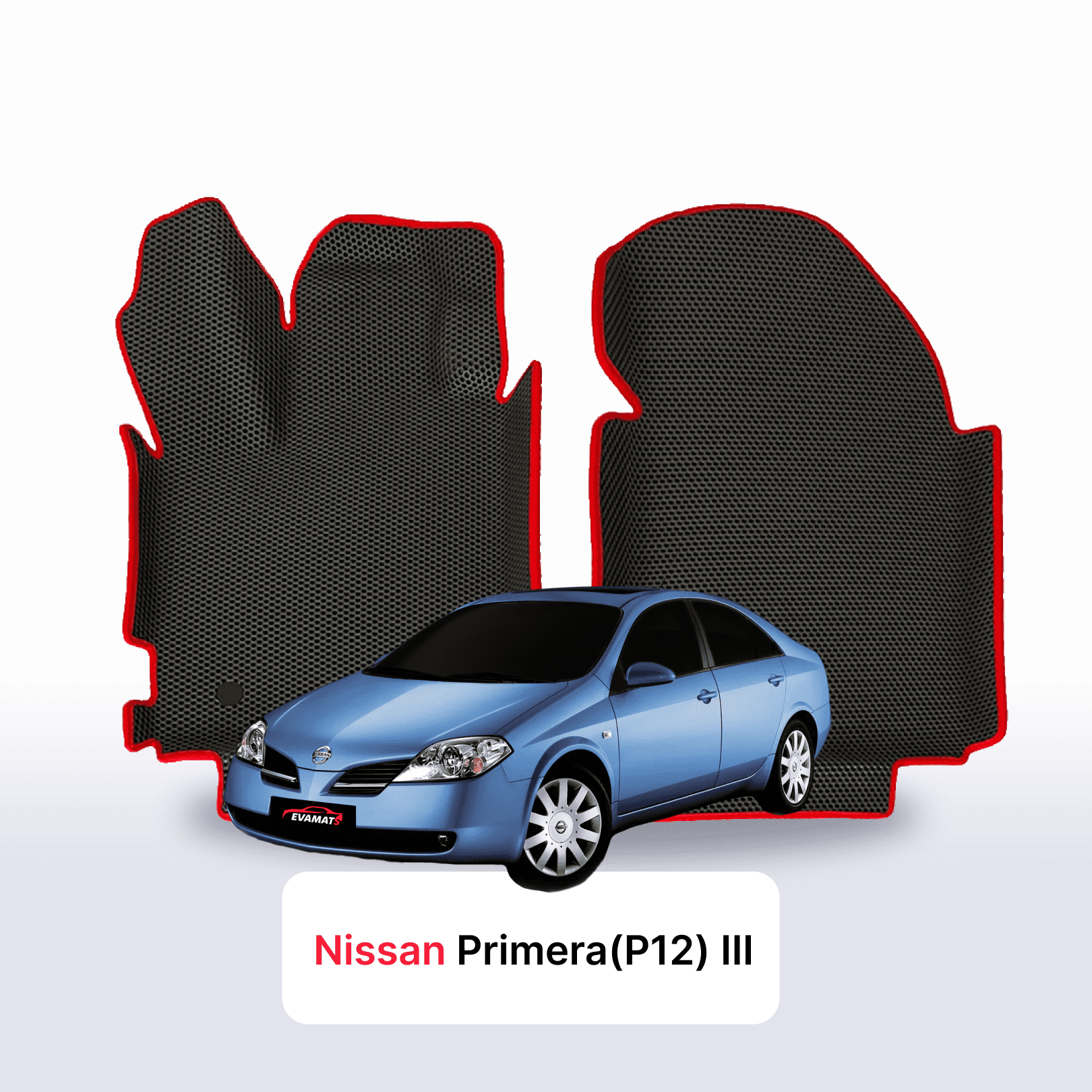 Fußmatten EVA für Nissan Primera(P12) III gen 2001-2008 jahr LIMOUSINE
