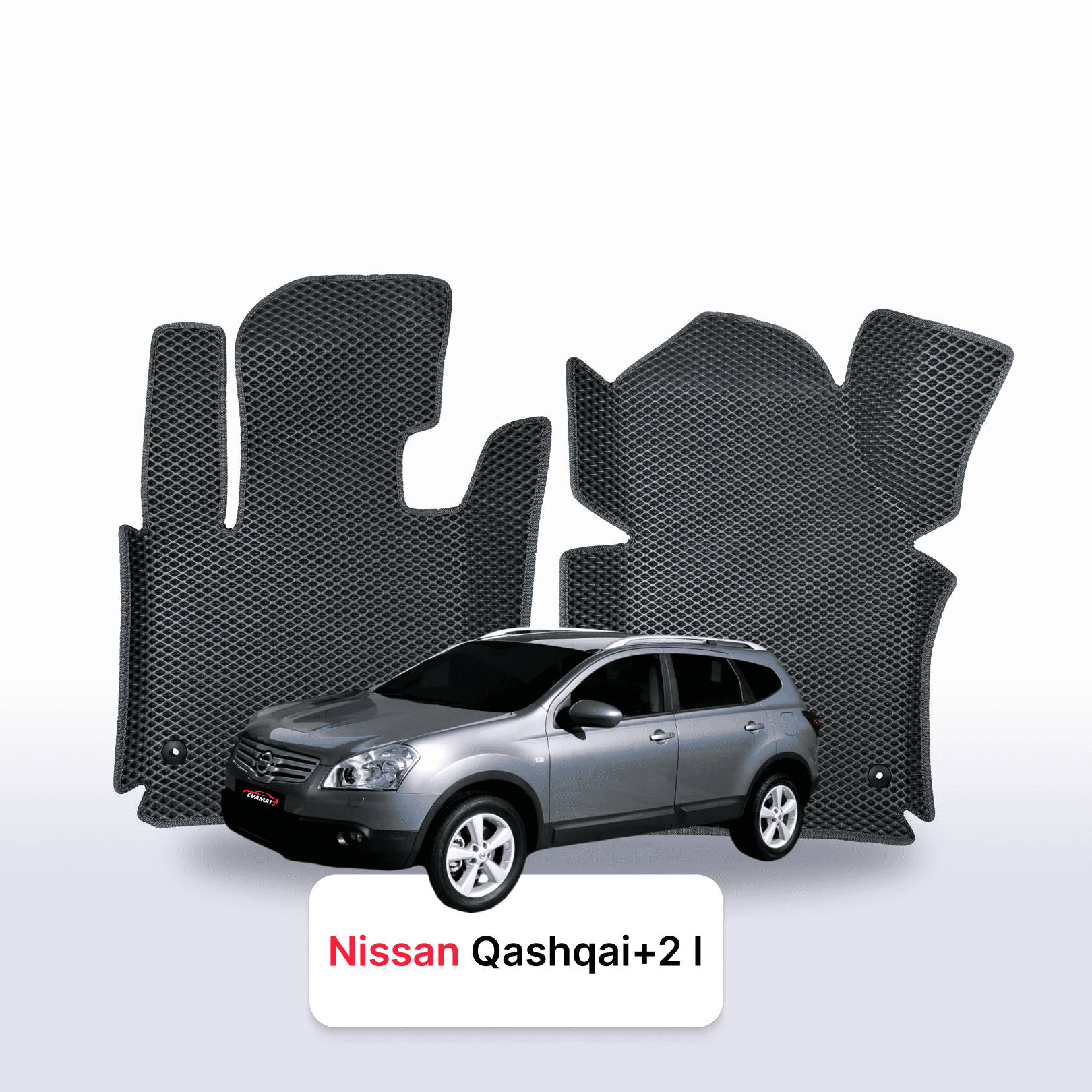 Fußmatten EVA für Nissan Qashqai+2 I gen 2008-2013 jahr SUV