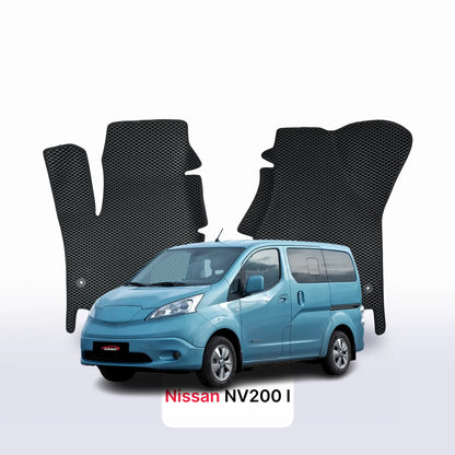 Fußmatten EVA für Nissan e-NV200 I gen 2014-2021 jahr MINIVAN