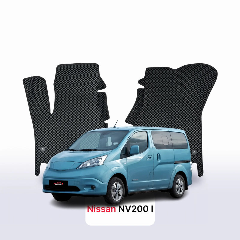 Fußmatten EVA für Nissan e-NV200 I gen 2014-2021 jahr MINIVAN