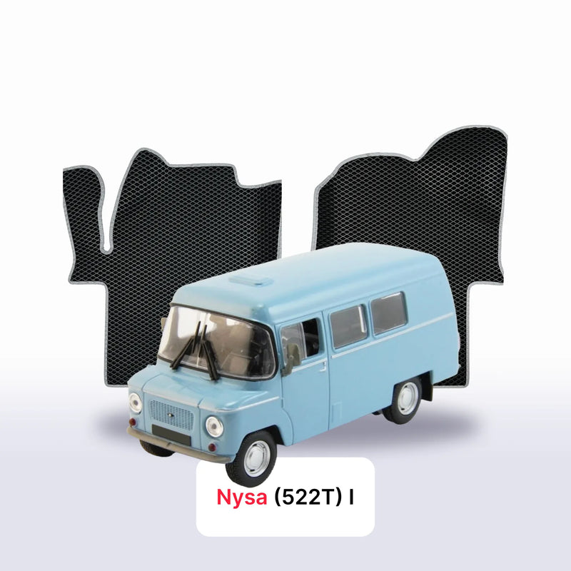 Fußmatten EVA für Nysa(522T) 1. Generation 1959-1994 Jahr VAN
