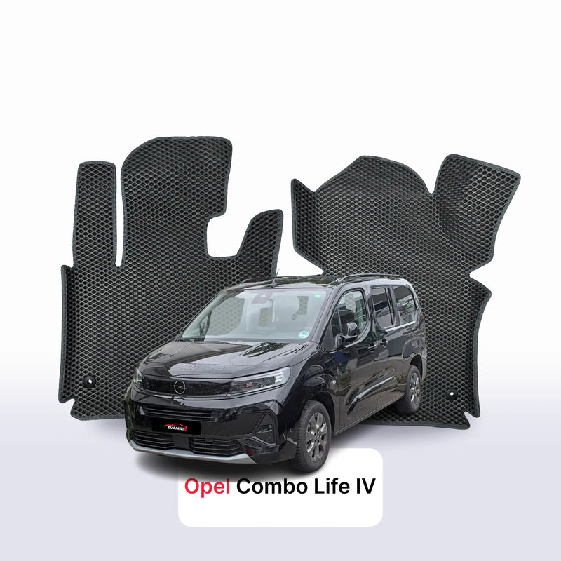 Fußmatten EVA für Opel Combo Life 4 gen 2018-2027 jahr MINIVAN