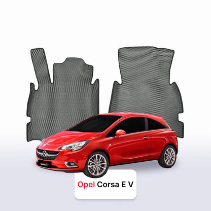 Fußmatten EVA für Opel Corsa E 5 gen 2014-2019 jahr SCHÄGHECK 3 türer