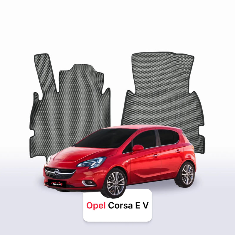 Fußmatten EVA für Opel Corsa E 5 gen 2014-2019 jahr SCHÄGHECK 5 türer