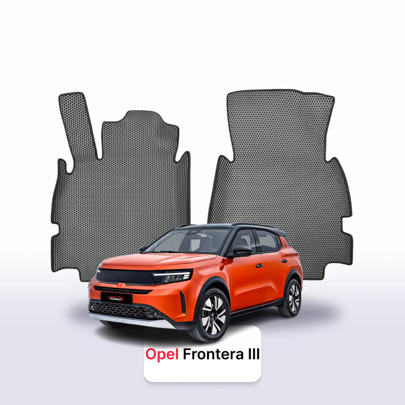 Fußmatten EVA für Opel Frontera 3 gen 2024-2029 jahr SUV Elektrisch