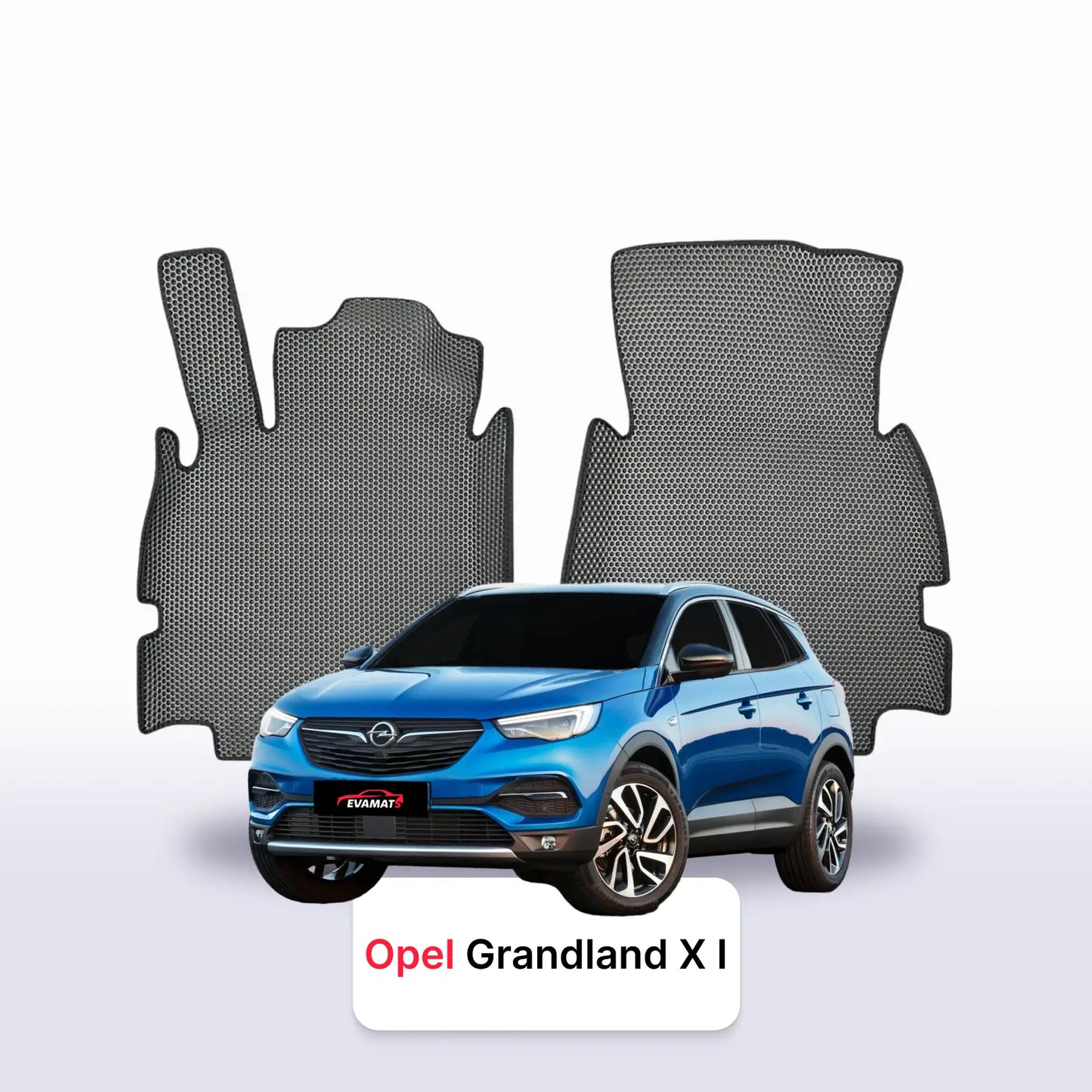 Fußmatten EVA für Opel Grandland X 1 gen 2017-2024 jahr SUV
