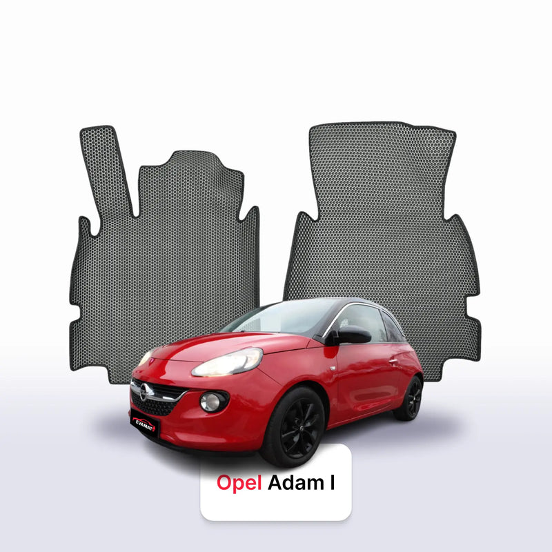 Fußmatten EVA für Opel Adam 1 gen 2012-2019 jahr SCHÄGHECK 3 türer
