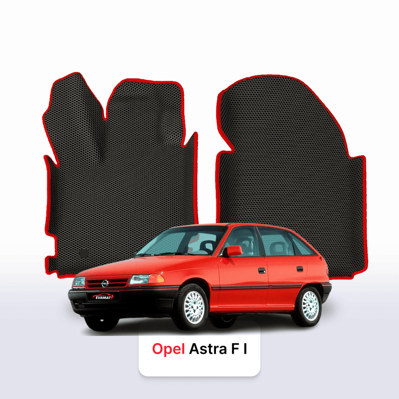 Fußmatten EVA für Opel Astra F 1 gen 1991-2002 jahr SCHÄGHECK 5 türer