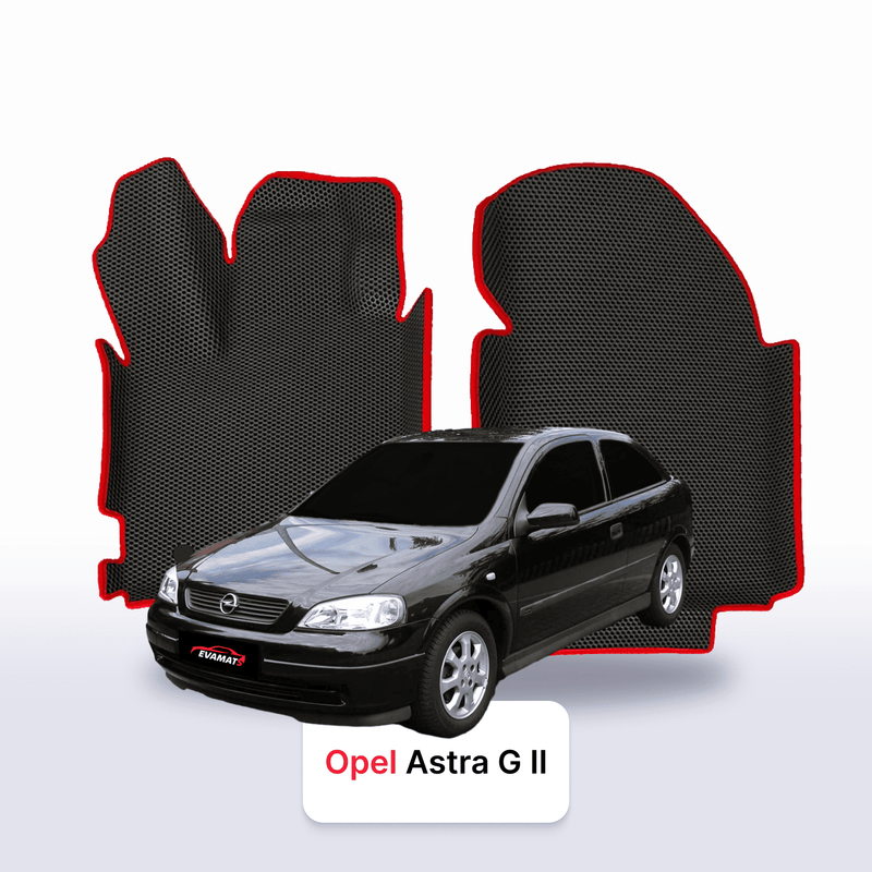 Fußmatten EVA für Opel Astra G 2 gen 1998-2009 jahr SCHÄGHECK 3 türer