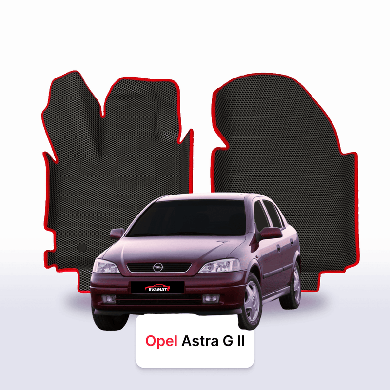 Fußmatten EVA für Opel Astra G 2 gen 1998-2009 jahr SCHÄGHECK 5 türer