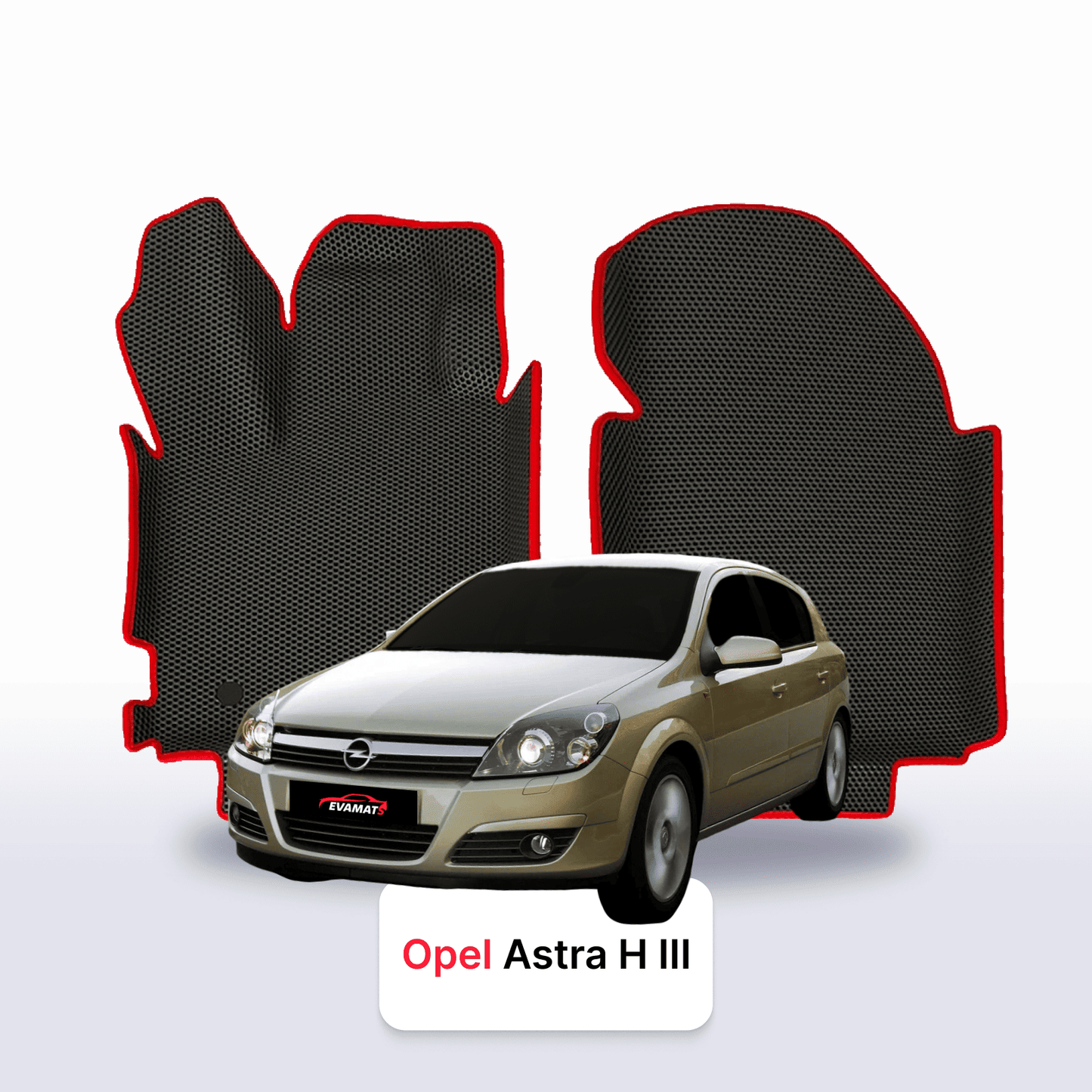 Fußmatten EVA für Opel Astra H 3 gen 2004-2014 jahr SCHÄGHECK 5 türer