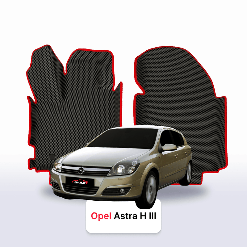 Fußmatten EVA für Opel Astra H 3 gen 2004-2014 jahr SCHÄGHECK 5 türer