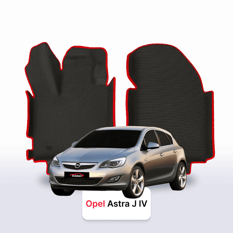 Fußmatten EVA für Opel Astra J 4 gen 2009-2018 jahr SCHÄGHECK 5 türer