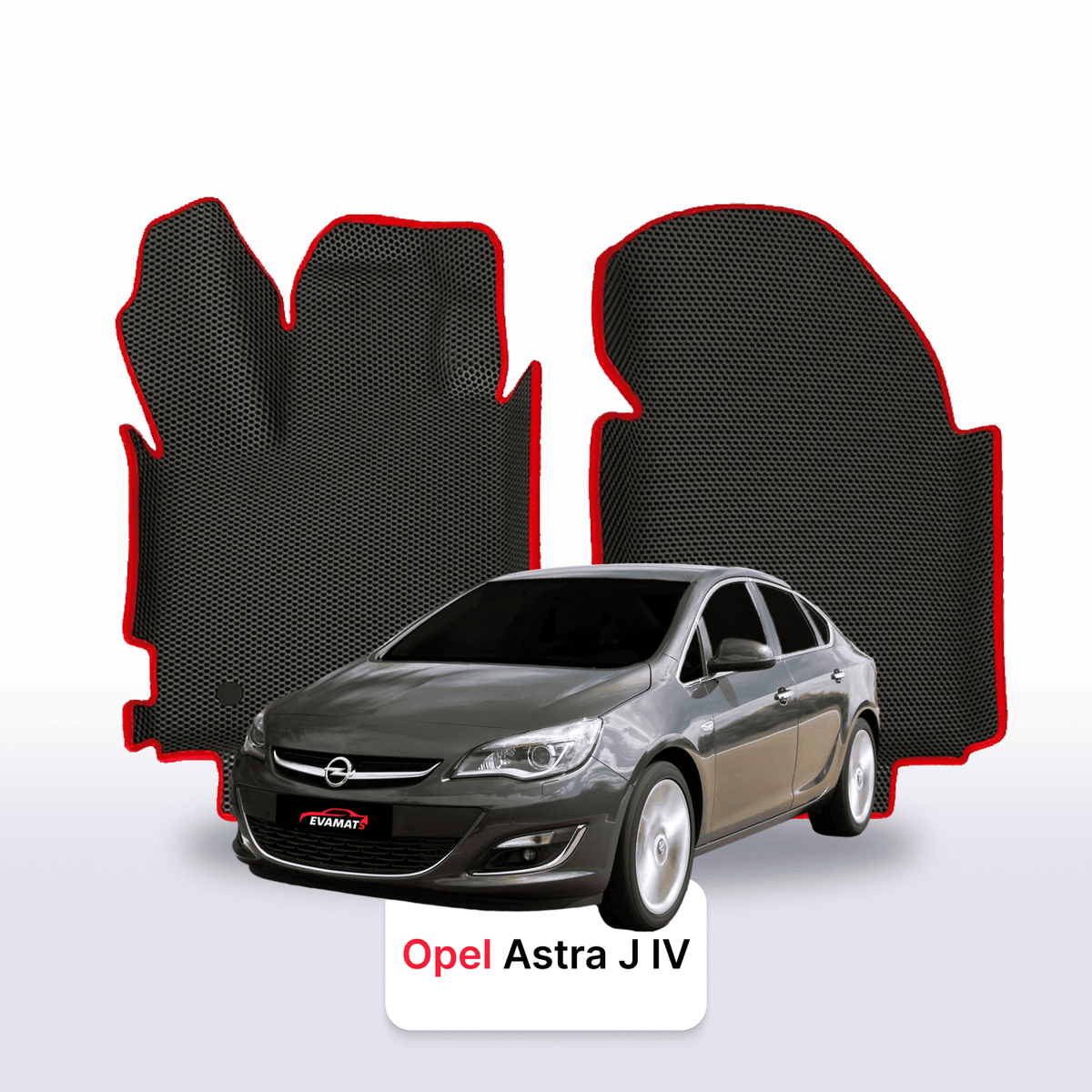Fußmatten EVA für Opel Astra J 4 gen 2009-2018 Jahr LIMOUSINE