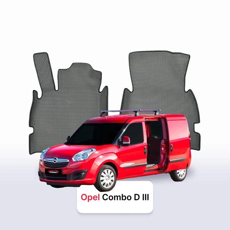 Fußmatten EVA für Opel Combo D 3 gen 2011-2017 jahr VAN LWB