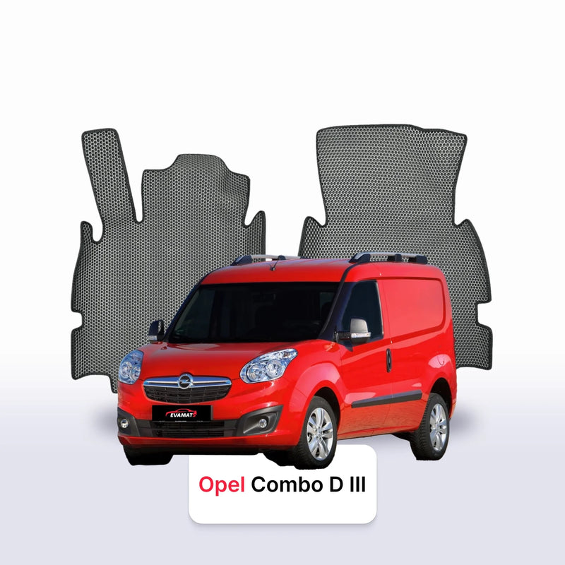 Fußmatten EVA für Opel Combo D 3 gen 2011-2017 jahr VAN SWB