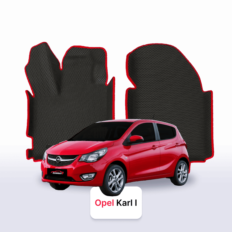 Fußmatten EVA für Opel Karl 1 gen 2015-2019 jahr SCHÄGHECK 5 türer