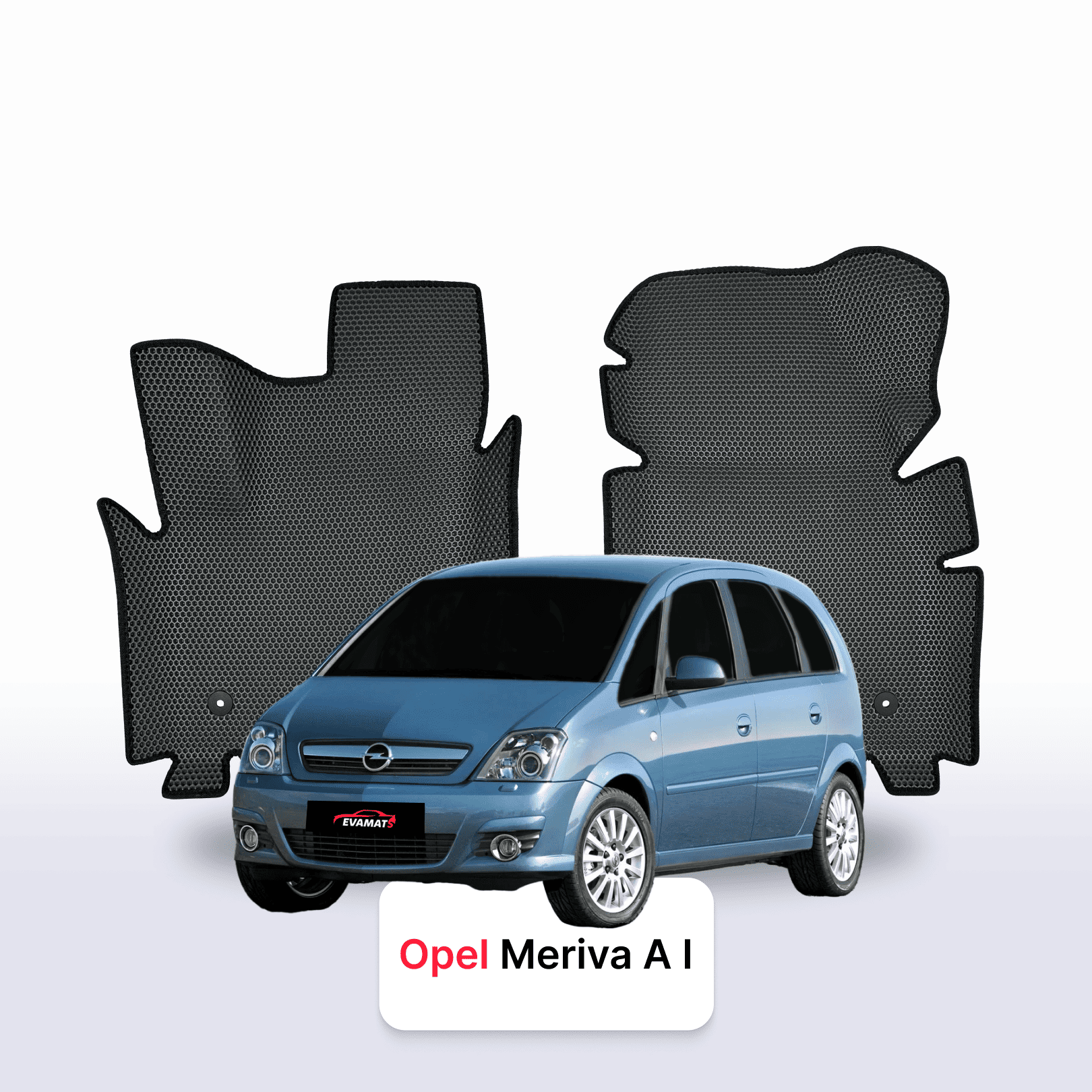 Fußmatten EVA für Opel Meriva A 1 gen 2003-2010 jahr MINIVAN