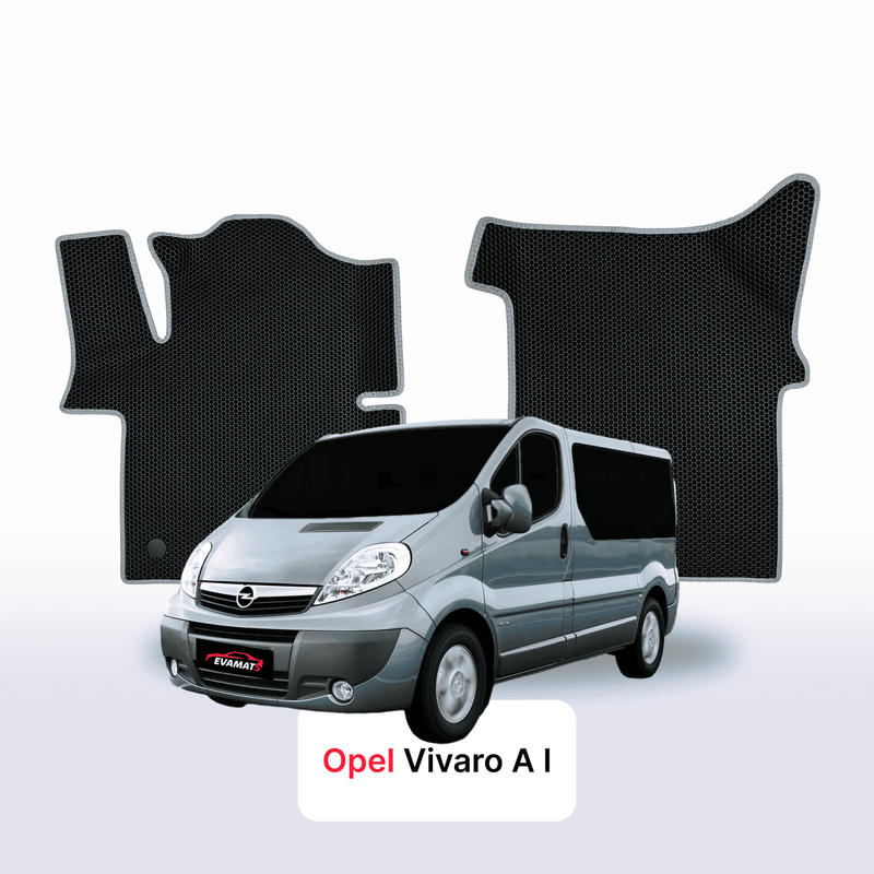 Fußmatten EVA für Opel Vivaro A 1 gen 2001-2014 jahr MINIVAN