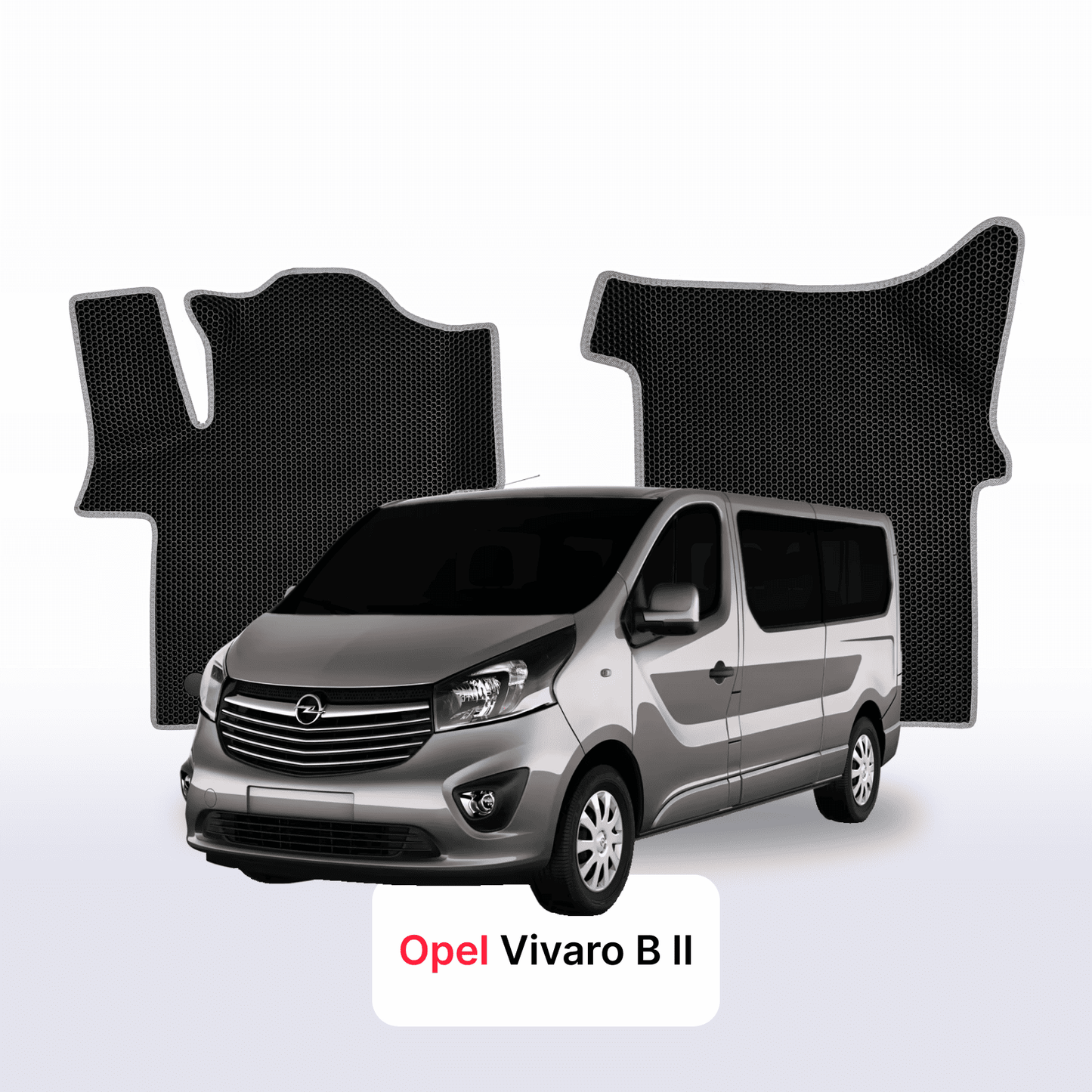 Fußmatten EVA für Opel Vivaro B 2 gen 2014-2019 jahr MINIVAN LONG
