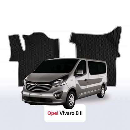 Fußmatten EVA für Opel Vivaro B 2 gen 2014-2019 jahr MINIVAN LONG