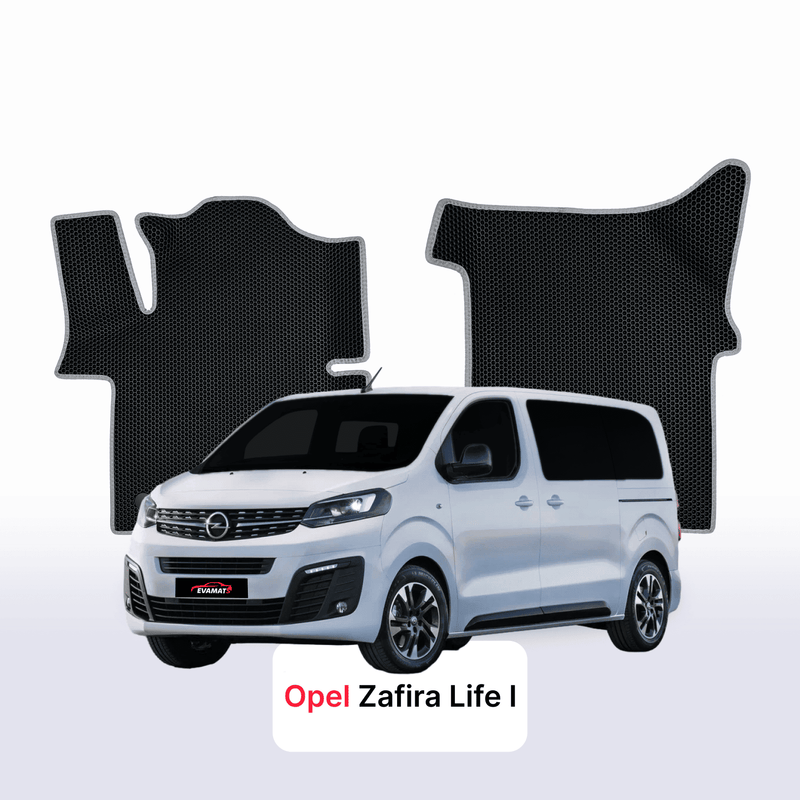 Fußmatten EVA für Opel Zafira Life 1 gen 2019-2027 Jahr MINIVAN M