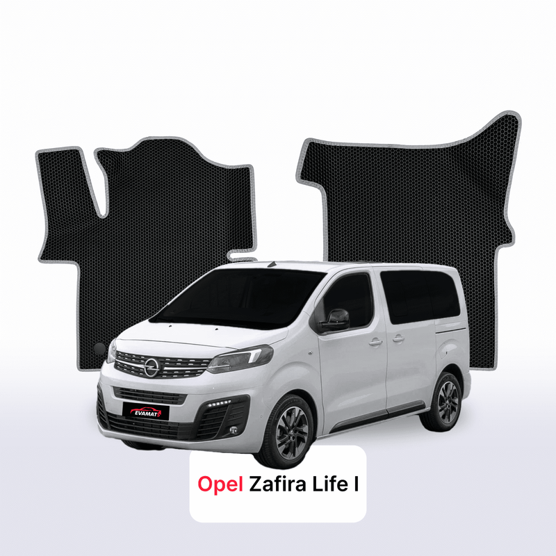 Fußmatten EVA für Opel Zafira Life 1 gen 2019-2027 Jahr MINIVAN S