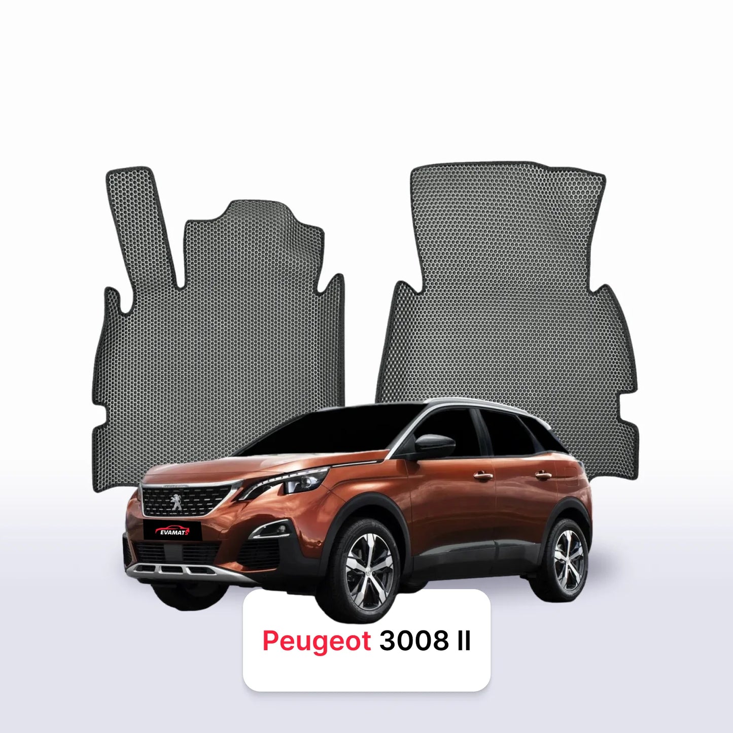 Fußmatten EVA für Peugeot 3008(AT) 2 gen 2016-2024 jahr SUV