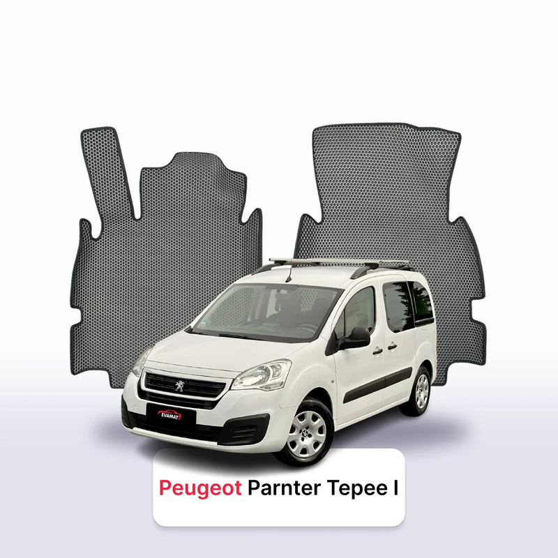 Fußmatten EVA für Peugeot Partner Tepee 2 gen 2008-2018 jahr KOMBIVAN