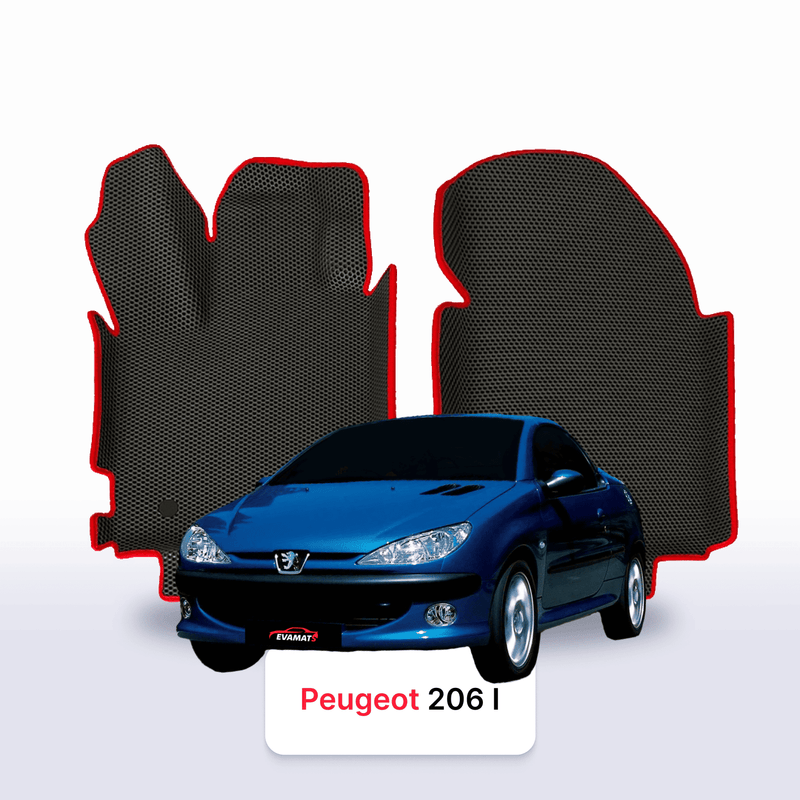 Fußmatten EVA für Peugeot 206(MT) 1 gen 1998-2012 jahr CABRIO