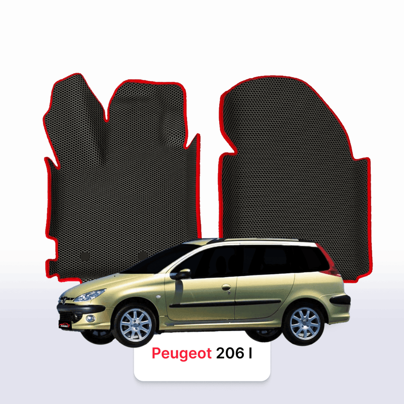 Fußmatten EVA für Peugeot 206(MT) 1 gen 1998-2012 jahr KOMBI