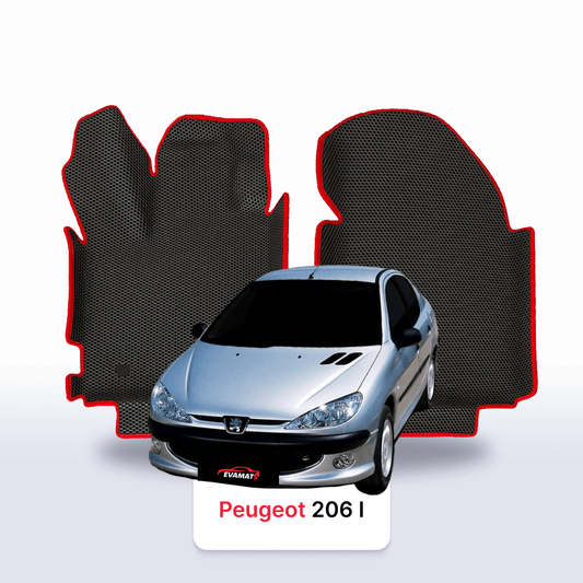 Fußmatten EVA für Peugeot 206(MT) 1 gen 1998-2012 jahr LIMOUSINE
