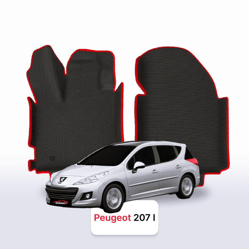 Fußmatten EVA für Peugeot 207(MT) 1 gen 2006-2015 jahr KOMBI