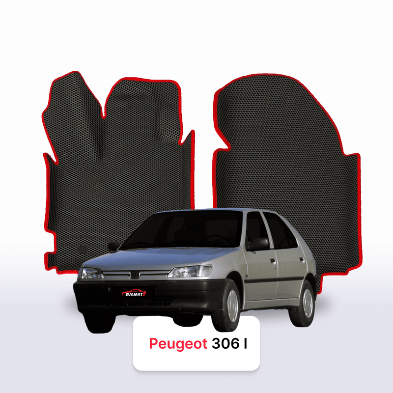 Fußmatten EVA für Peugeot 306(MT) 1 gen 1993-2002 jahr SCHÄGHECK 5 türer