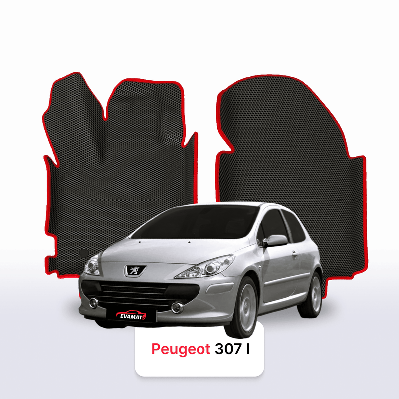Fußmatten EVA für Peugeot 307(MT) 1 gen 2001-2008 jahr SCHÄGHECK 3 türer
