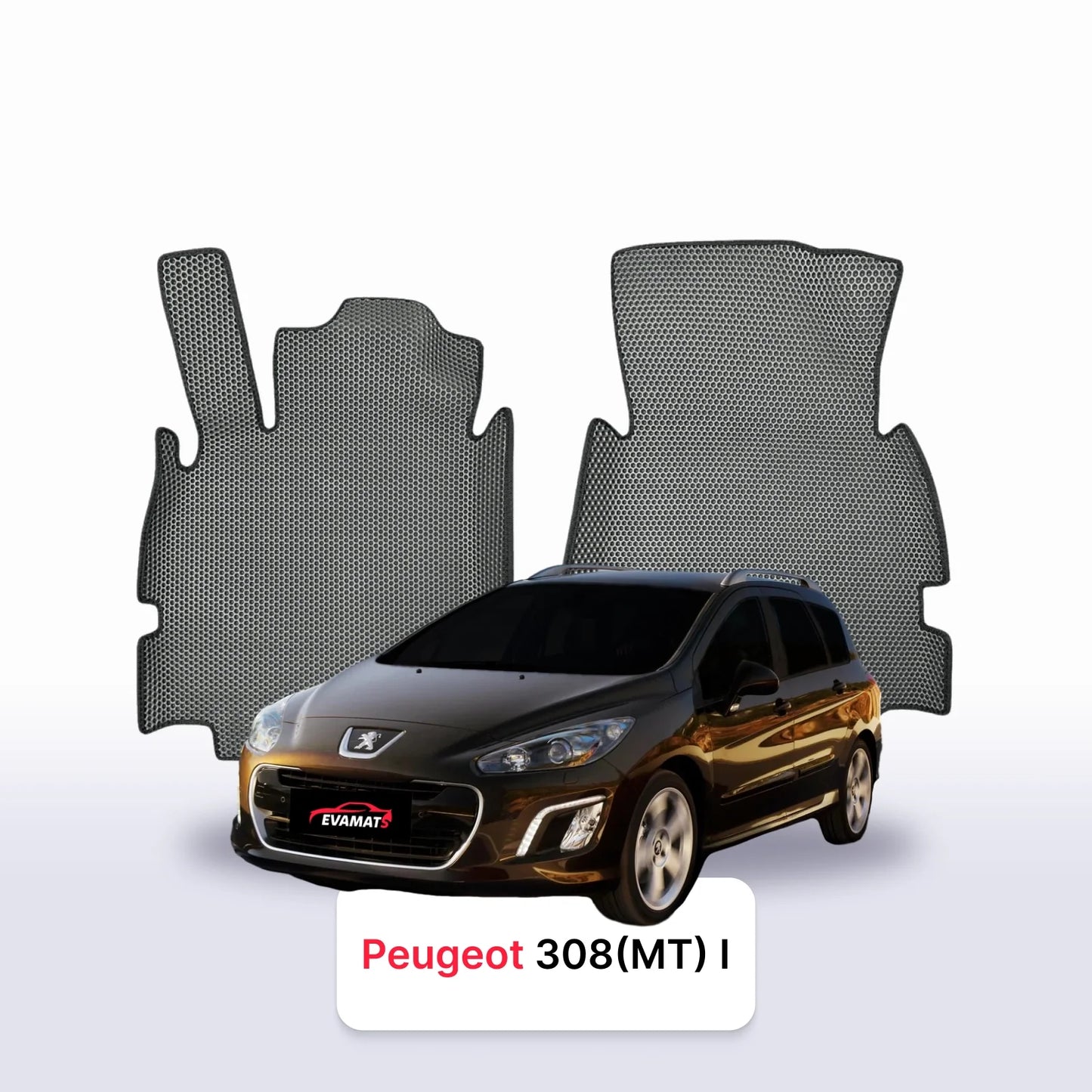 Fußmatten EVA für Peugeot 308(MT) 1 gen 2007-2015 jahr KOMBI