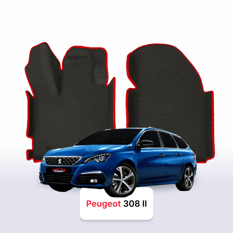 Fußmatten EVA für Peugeot 308(MT) 2 gen 2013-2021 jahr KOMBI