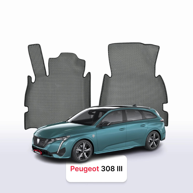 Fußmatten EVA für Peugeot 308(MT) 3 gen 2021-2028 jahr KOMBI