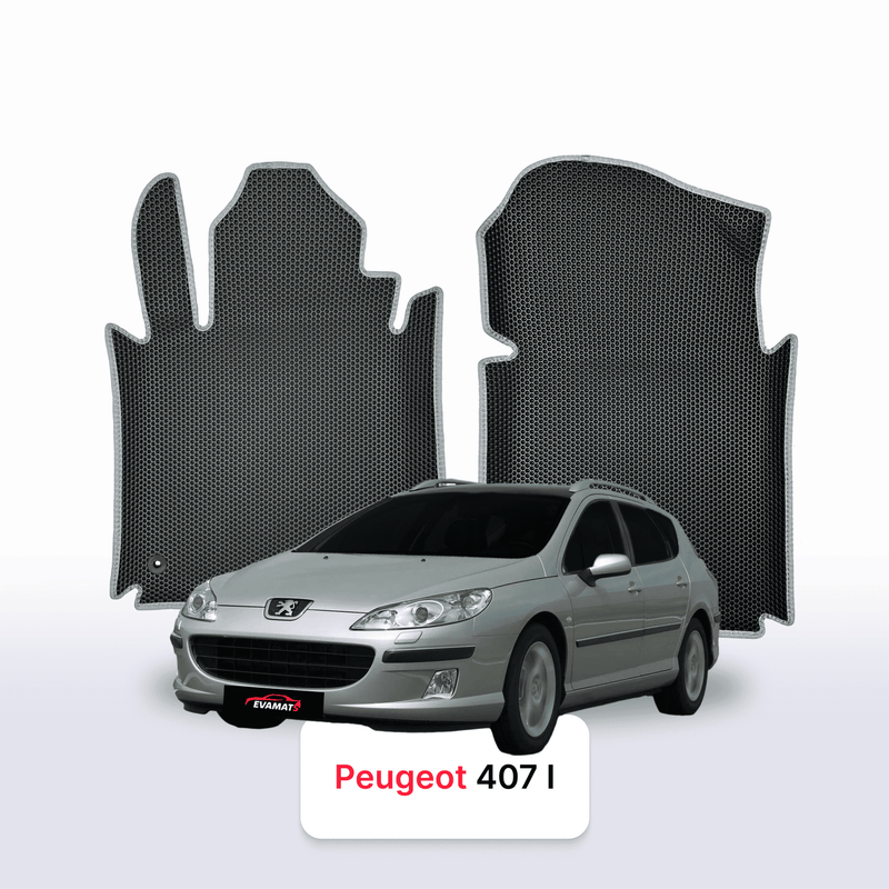 Fußmatten EVA für Peugeot 407(MT) 1 gen 2004-2011 jahr KOMBI
