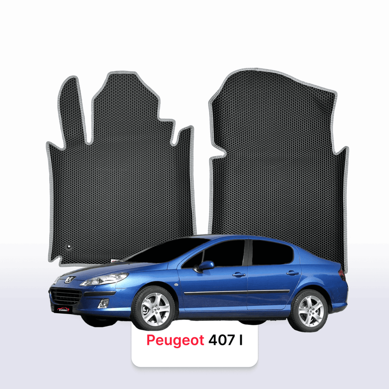 Fußmatten EVA für Peugeot 407(MT) 1 gen 2004-2011 jahr LIMOUSINE