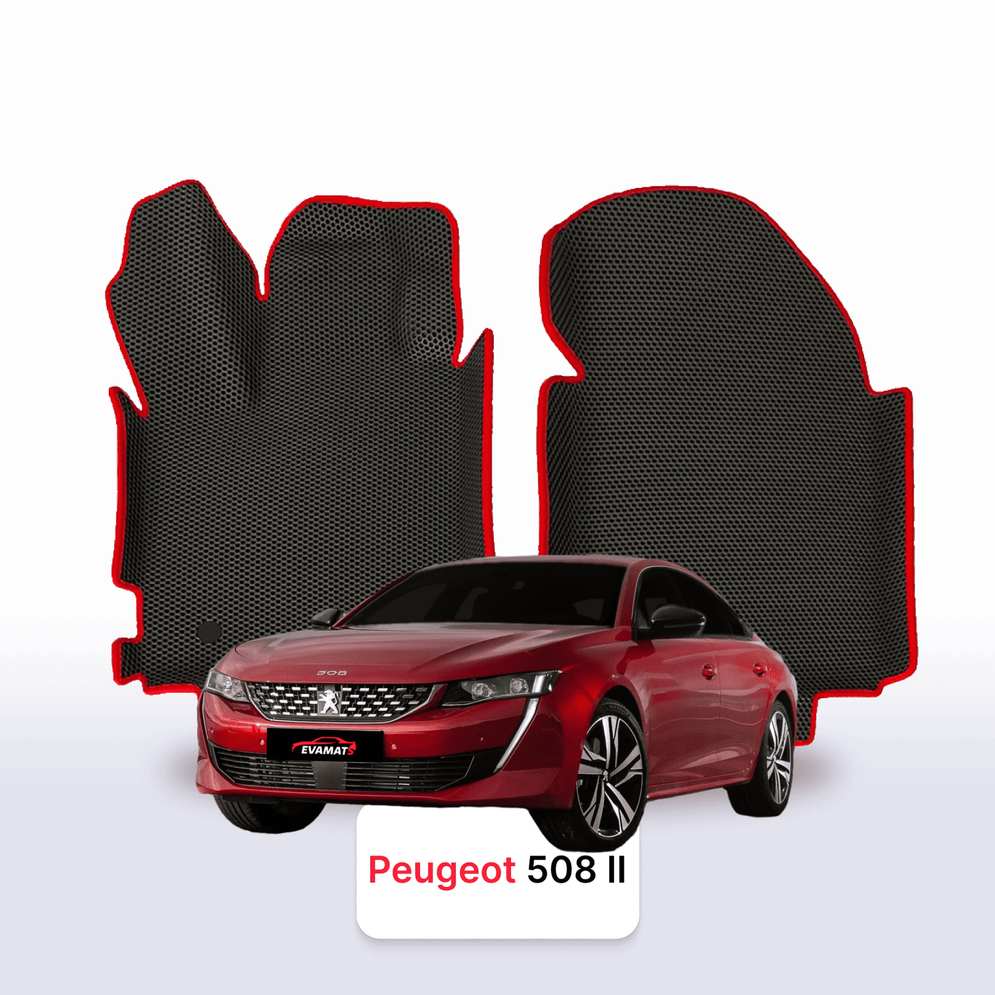 Fußmatten EVA für Peugeot 508(AT) 2 gen 2018-2025 jahr LIMOUSINE
