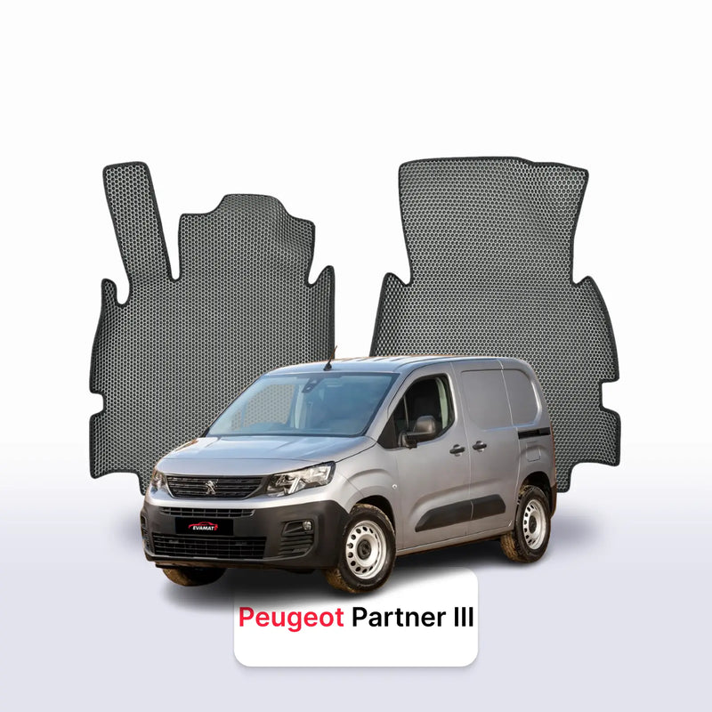 Fußmatten EVA für Peugeot Partner 3 gen 2018-2026 jahr VAN